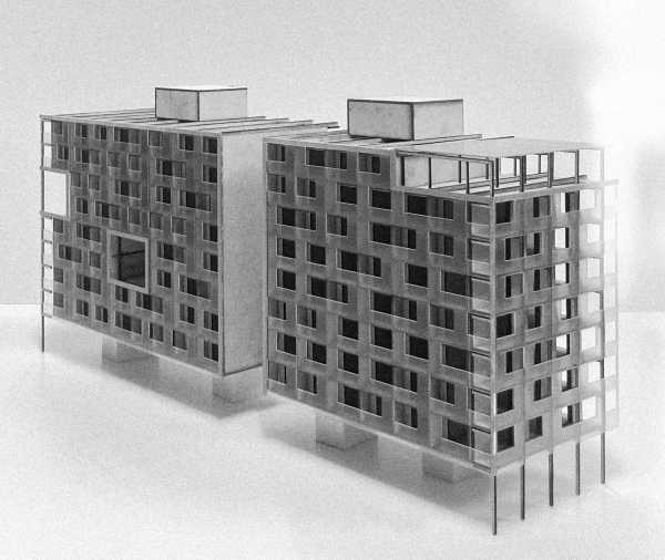 Strukturmodell Přerov: Revitalisierung des Strojař Blocks