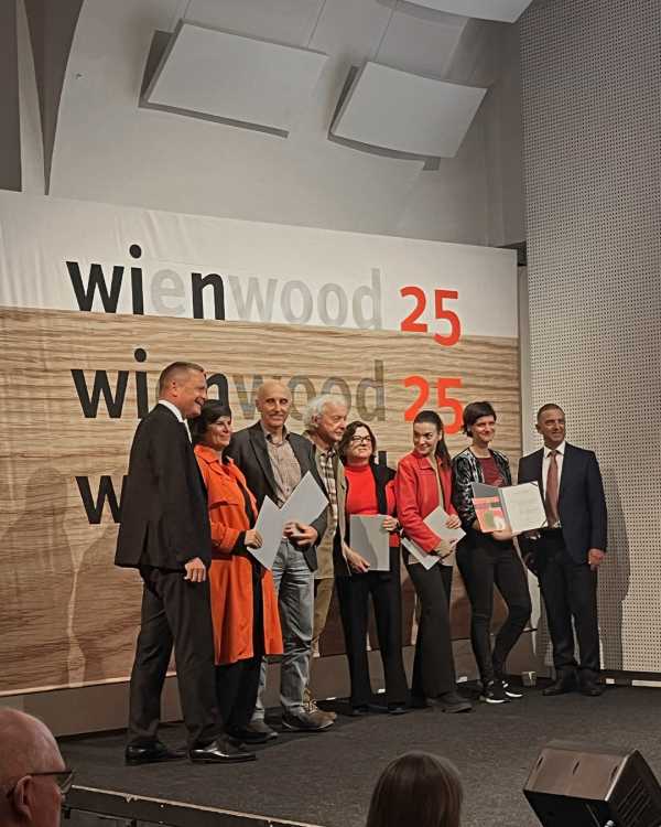 Preisverleihung wienwood25